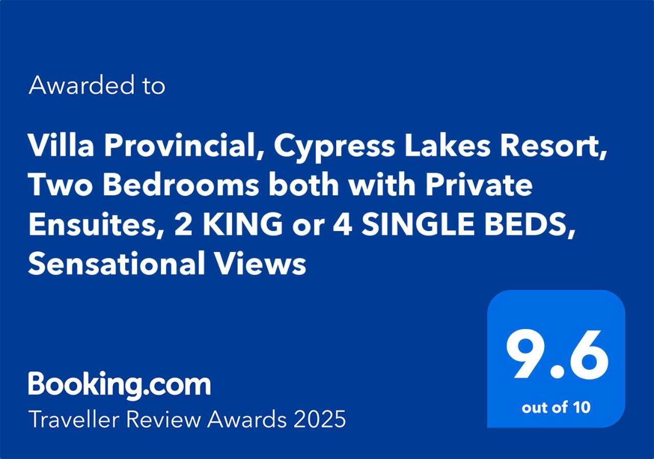 Villa Provincial - 2 Bedrooms Both With Ensuites -Situated In Cypress Lakes Resort Pokolbin Esterno foto